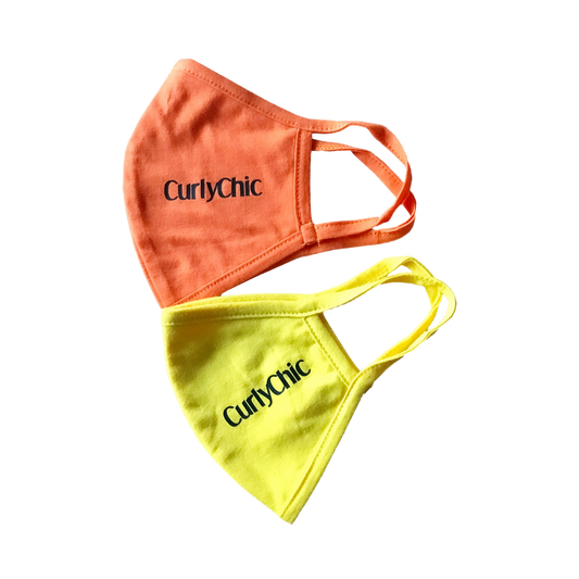 CurlyChic Logo Facemask